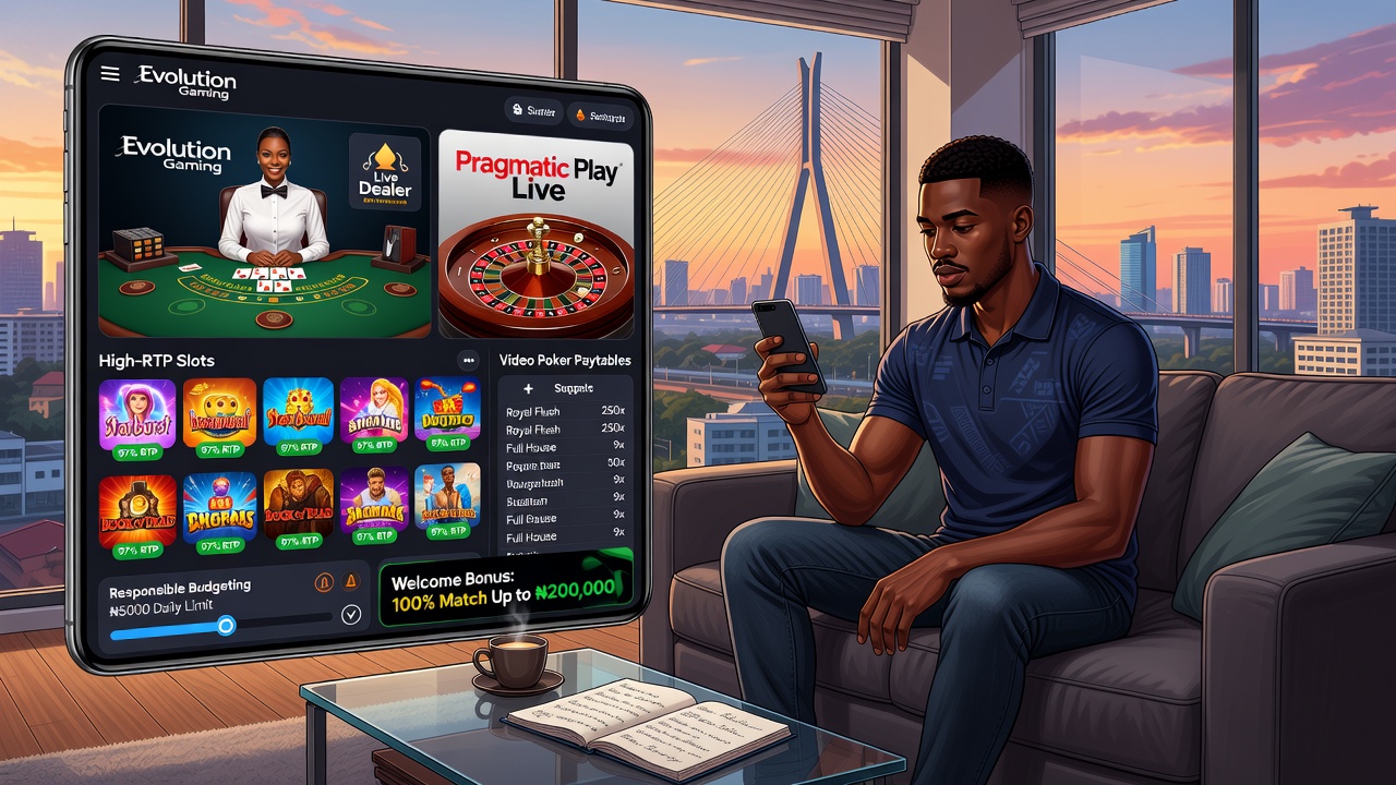 How to Choose a Legal and Reliable Online Casino in Nigeria: Best-Odds Games, Mobile Play, Live Casino Fairness, Bonuses and Responsible Budgeting