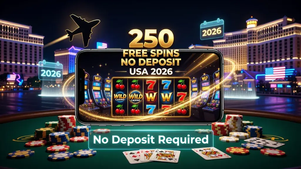 No Deposit Bonus Casino USA 2026: Wild Casino Introduces 250 Free Spins No Deposit
