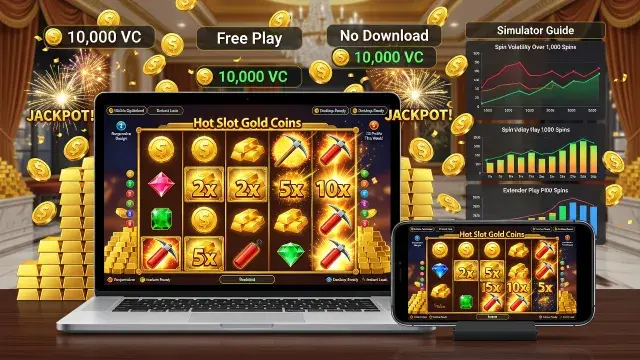 Hot Slot Gold Coins Online: Free Play, No Download, Bonuses, and Simulator Guide